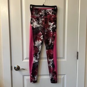Pink Adidias Leggings